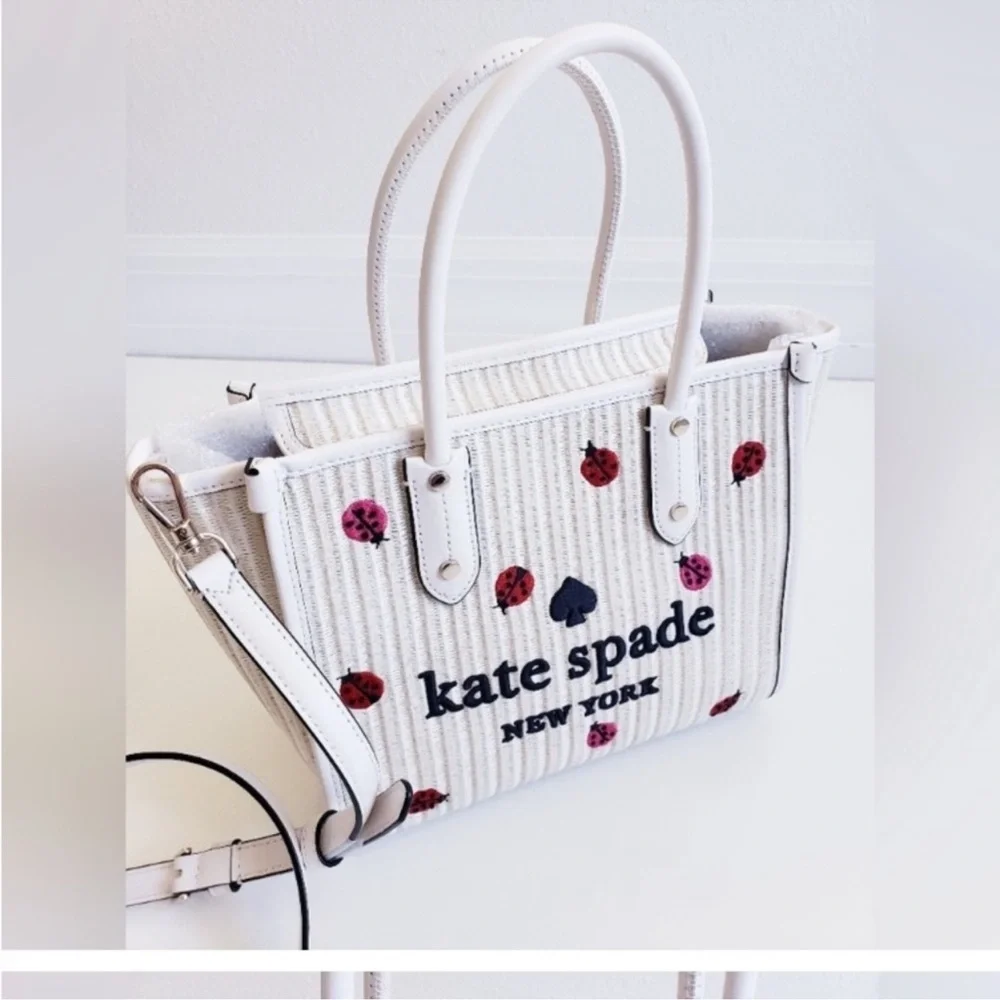 NWOT Kate Spade Ella Lady Bug bag with matching Wallet & crossbody strap